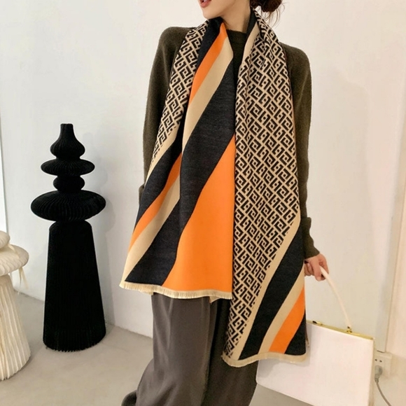 Women Winter Scarf Shawl Wrap - Picture 3 of 9